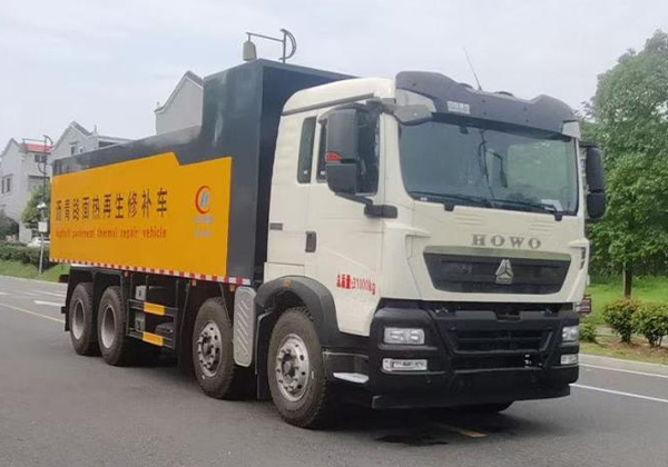 瀝青路面熱再生修補車