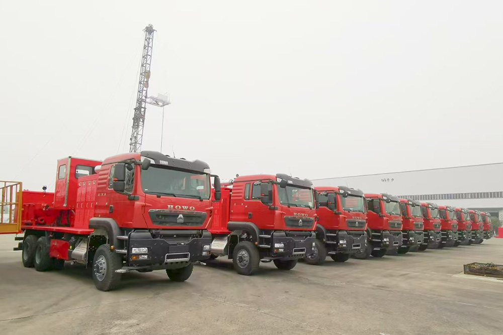 中石化固井機(jī)批量交車